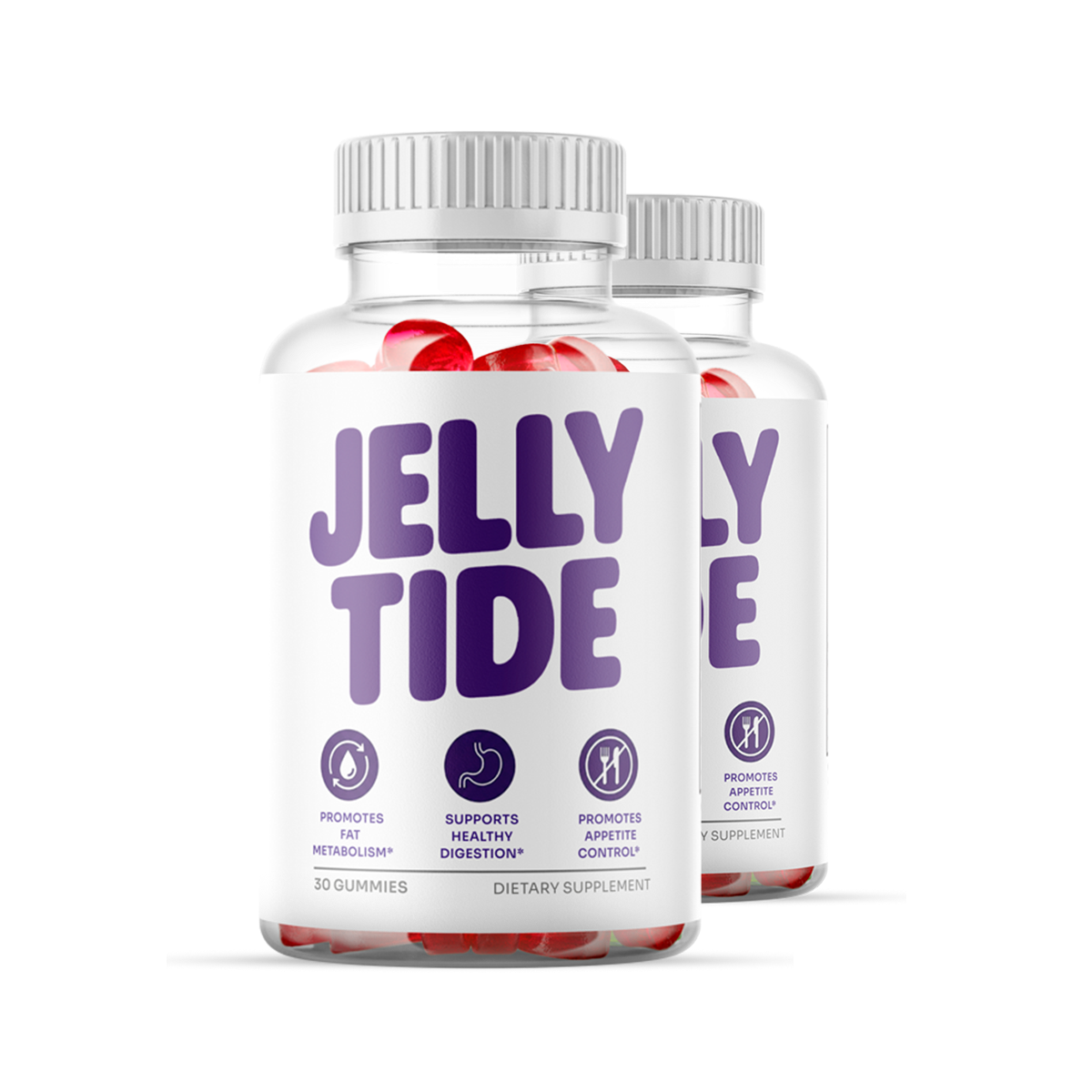 JellyTide weight loss gummies bottle